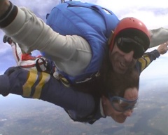 Parachutisme - photo en chute libre