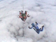 Parachutisme - photo en chute libre